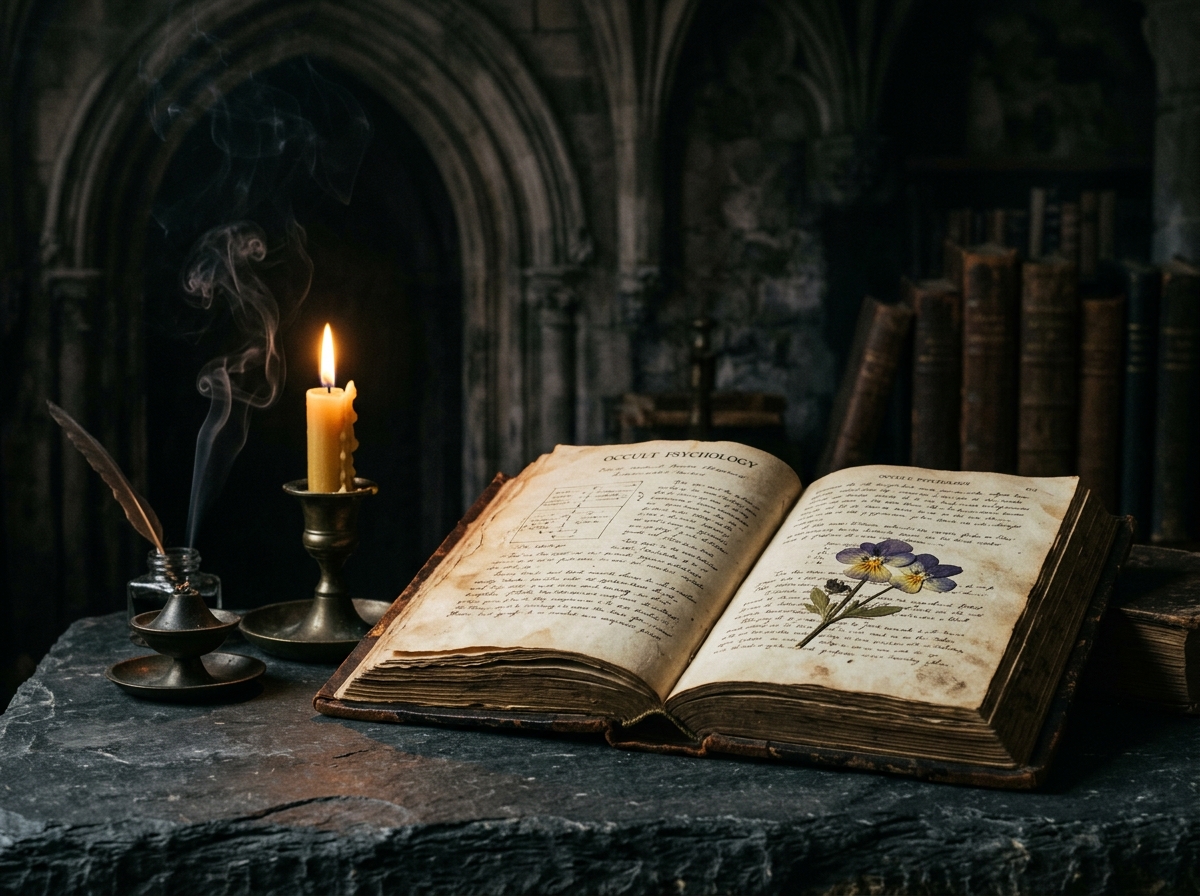 Why the Foxing Stays - an open antique book with foxed pages